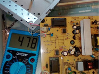Проверка исправности трансформаторов инвертора монитора